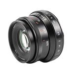 7artisans 35mm f1.2 Mark II APS-C Clicked Larger Aperture Prime Lens Fit for Canon Compact Mirrorless Cameras for Eos-M1 Eos-M2 Eos-M3 M5 M6 M10 M100 M50