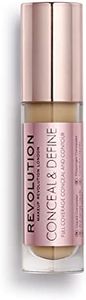 Makeup Revolution, Conceal & define, Anti-Cernes, C10, 4ml