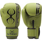 STING Olympics Sponsor - Armaplus Boxing Gloves | for Competition & Training [Khaki, 16oz]