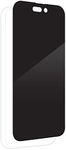 ZAGG InvisibleShield Glass Elite Privacy Screen Protector for iPhone 14 Pro, Shockproof, Scratch Resistant, Organic, Anti-Microbial, (Clear)