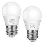 OUKAJO E27 Screw Led Bulb,Light Bulbs 5W,40W Incandescent Bulb Equivalent,3000K Warm White,CRI>80,Non Flicker,Non Dimmable,Pack of 2