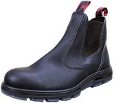 Redback UBOK Soft Toe Slip-On Work Boot Dark Brown (US Sizing)