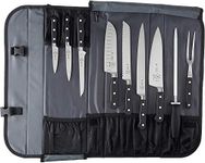 Mercer Culinary 10-Piece Forged Renaissance Knife Set, Black