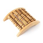 Tuuli Accessories Foot Massager Massage Tool for Feet Wooden Roller 29x24,5 cm