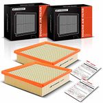 A-Premium 2-PC Engine Air Filter Compatible with Dodge Durango & Jeep Grand Cherokee & Lexus ES350, NX200t, NX300, RX350 & Toyota Camry, Sienna, 2010-2022, 3.6L 5.7L, Flexible Panel, Replace# CA10755