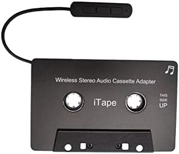 iTape Cassette Adapter Car Bluetooth Audio Receiver Work While Charging Support TF Card