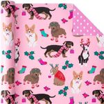 WRAPAHOLIC Reversible Dog Christmas