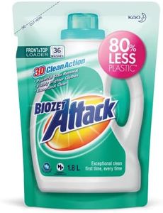 BIOZET ATTACK 3D Clean Action Laundry Liquid Detergent Refill