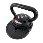 BRAINGAIN 9kg Adjustable Kettlebell - Smart Home Gym Equipment