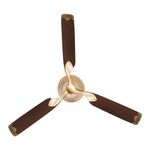 RR Signature Jaipur Mahal 1320mm Designer Ceiling Fan for Home and Office (3 + 2 Year Warranty, Tan Brown), Free Installation