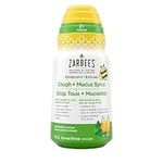 Zarbee's Children's Cough + Mucus Syrup, Zinc, Honey, Elderberry, English Ivy Leaf, Immune System, Mixed Berry Flavour, 118 mL