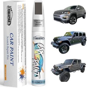 FIXEZPRO Granite Crystal Metallic(PAU/LAU) Touch Up Paint for Jeep, Car Paint Scratch Repair Remover Pen Color Exact Match, Quick and Easy Fix Automotive Chips and Nicks Scuff