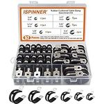 ISPINNER 52pcs Cable Clamps Assortm