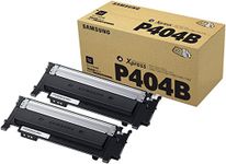 Samsung CLT-P404B/ELS CLT-P404B SU364A Toner Cartridge Black 3000 Pages Original Toner Pack of 2