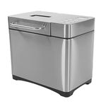 Bread Maker, Large 17-in-1 Bread Machine, 2.2lb Stainless Steel Bread Maker Machine with Auto Fruit Nut Dispenser, Nonstick Pan, 650W, Digital, Programmable, 1 Hour Keep Warm, 3 Loaf Sizes(#1)