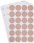 Stockroom Plus 360-Pack 1-Inch Round Glitter Dots, Sparkle Stickers for Wedding, Birthday, and Graduation Invitations, Adhesive Envelope Seal Stickers, DIY Crafting Supplies (Rose Gold)