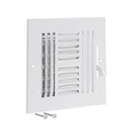 EZ-FLO 61617 Four-Way Sidewall/Ceiling Register