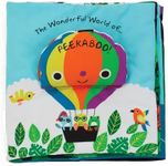 Melissa & Doug Soft Activity Baby Book - The Wonderful World of Peekaboo! | Lift The Flap Busy Book For Toddlers, Sensory Toys For Babies And Toddlers