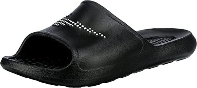 Nike Victori One Women's Shower Slide, Black/White, Size 9