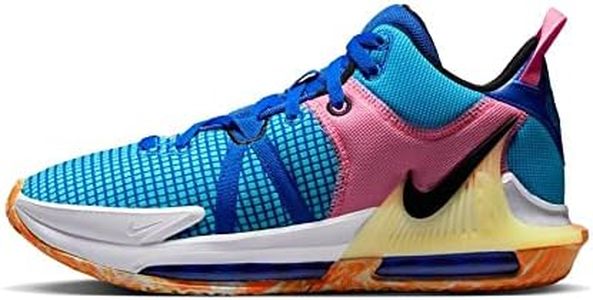 Nike, Lebron Witness VII Unisex Adulto, Multicolor, 43 EU