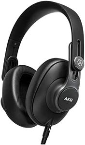 AKG K361 Studio Headphones, Over-Ear Closed-Back Design for Professional Performance, Lightweight and Foldable with 3 Position Hinges, Premium Isolating Earpads, Reinforced for AKG Durability