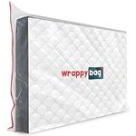 WRAPPYBAG – Protective Plastic Mattress Case — Double Size — Waterproof, Anti-Tear Storage Bag — for House Moves, Storage and Transport (55" x 80")