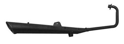 CHOPSON SILENCER FOR TVS STAR CITY and TVS STAR SPORTS Motorcyles. (HEAVY DUTY MATTE BLACK)