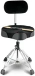 EASTROCK Drum Throne with Backrest 