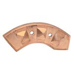 Plus Value Clock Wise Arrow Copper Vastu Pyramid Remedies Anti-Clock Main Door Entrance Opening, Staircase, Manufacturing Process (3 x 9.5 x 1.5 cm)