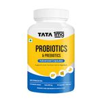 Tata 1mg Probiotics 30 Billion CFUs+ Capsule With Prebiotic Fibre Helps In Health Protection Level And Supports Digestion,For Unisex (Pack Of 60 Capsules)
