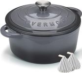Overmont 26cm/5.2L Enamelled Cast I
