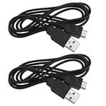 ECSiNG 2Pcs USB Power Charger Cable