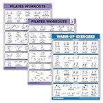 3 Pack - Pilates Workout Poster Set