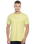 Calvin Klein Mens Yellow Color T-Shirt (M)