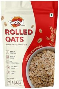 Zerobeli Gluten Free Rolled Oats, 2 Kg |Aids Weight Loss| High in Fiber & Protein|Old Fashioned Oats|