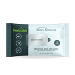 Herbishh Hair Color Stain Remover Wipes – Gentle Formula for Dye Cleanup – Easy Clean Hair Color Remover Wipes for Skin – Travel Pack With 5 Wipes – Safe and Skin-Friendly (Pack of 1)