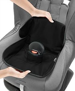 Car Seat Protector for Potty Training | Travel potty Cover from Spillages, Nappy Leaks & Toilet training| Piddle Pad fits all carseat & buggy, age: 6m-4 years old |Keeps seat Clean & dry! Black