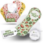 Non-Slip, Organic Cotton Reusable M