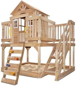 Lifespan Kids Silverton Cubby House with Rock Climbing Wall