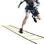 GHB Agility Ladder Speed Ladder 6M 12-Rung for Kids Adults Football Speed Training