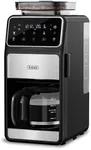 Gevi 10 Cup Drip Coffee Maker with Built-in Grinder, Grind ＆ Brew Burr Combo Coffee Machine with Programmable, Touch Screen, 4-Hour Warm Plate, Permanent Filter