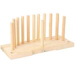 Bow Maker for Ribbon, Wooden Wreath Bow Maker Tool for Creating Gift Bows, Party Decorations, Hair Bows, Corsages, Holiday Wreaths, Various Crafts