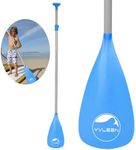 YVLEEN Kids SUP Paddle - 3 Piece Adjustable Stand Up Paddle Board Paddles - Durable, Lightweight & Floating Paddleboard Oar