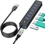 GiGimundo 7 Port USB 3.0 Hub, 1 m L