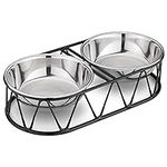 Navaris Stainless Steel Dog Bowls -