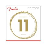 Fender Accessories 073-0070-405 80/20 Bronze Acoustic Guitar Strings, Light