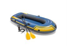 Intex Challenger Inflatable Boat Set with Oars + Inflator, 2-Person