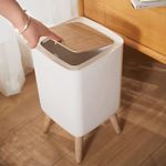 Slim Waste Basket For Bathroom