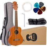 Kmise Low G 5 Strings Ukulele Kit with Bag Strap Picks Strings