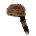 Coonskin Cap - Daniel Boone Hat Raccoon Tail Hats Novelty Hat by Funny Party Hats